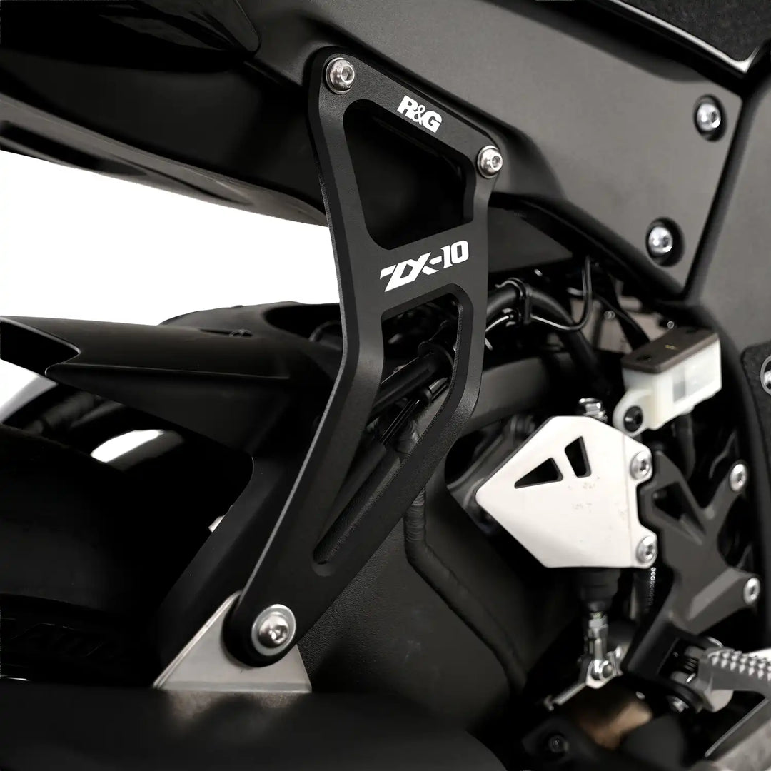 Exhaust Hanger and Rear Footrest Blanking Plate Kit for KAWASAKI ZX-10R (2011-) & ZX-10RR (2021-)
