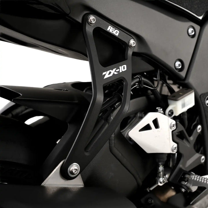 Exhaust Hanger and Rear Footrest Blanking Plate Kit for KAWASAKI ZX-10R (2011-) & ZX-10RR (2021-)