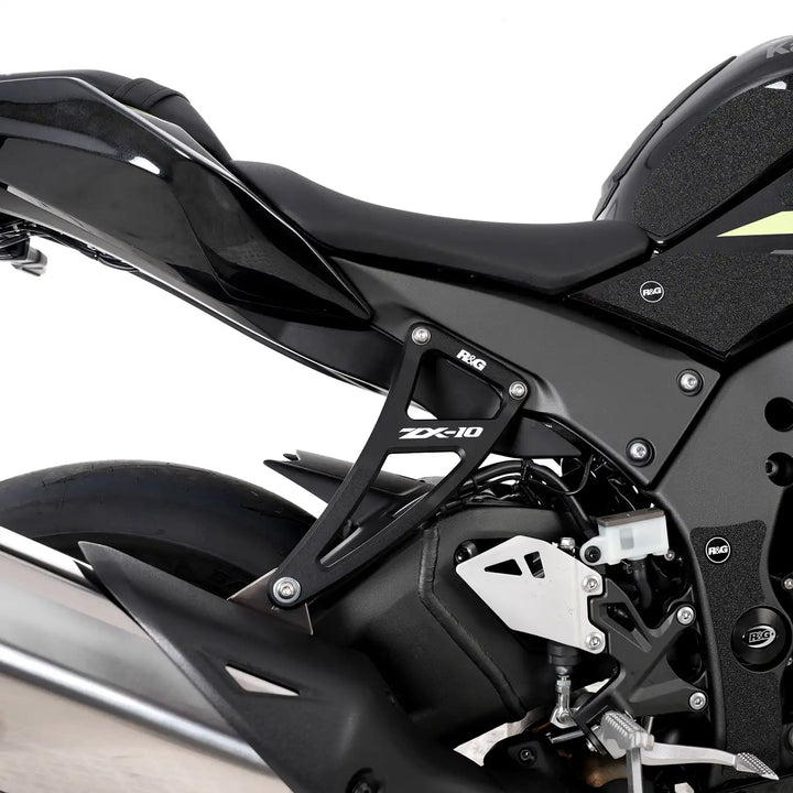 Exhaust Hanger and Rear Footrest Blanking Plate Kit for KAWASAKI ZX-10R (2011-) & ZX-10RR (2021-)