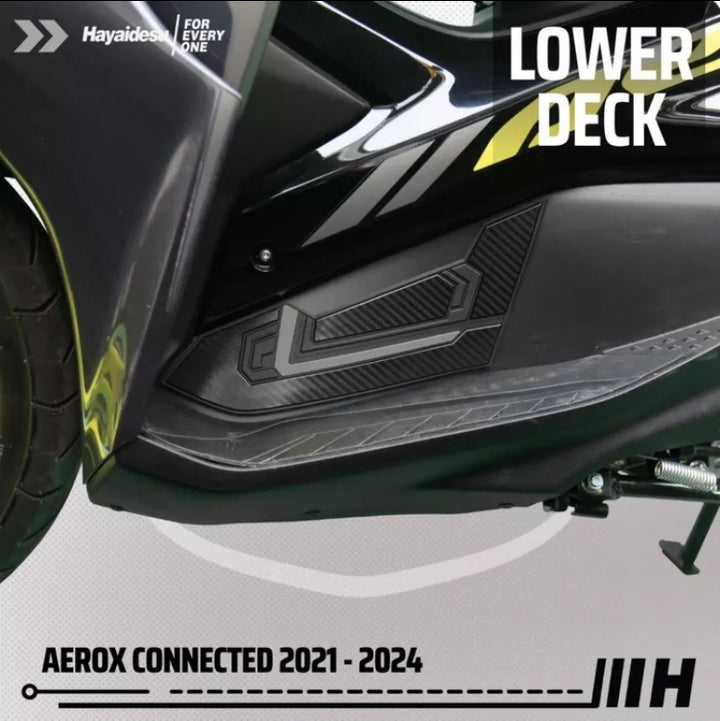 HAYAIDESU Lower Deck for YAMAHA Aerox 155 (2021-)