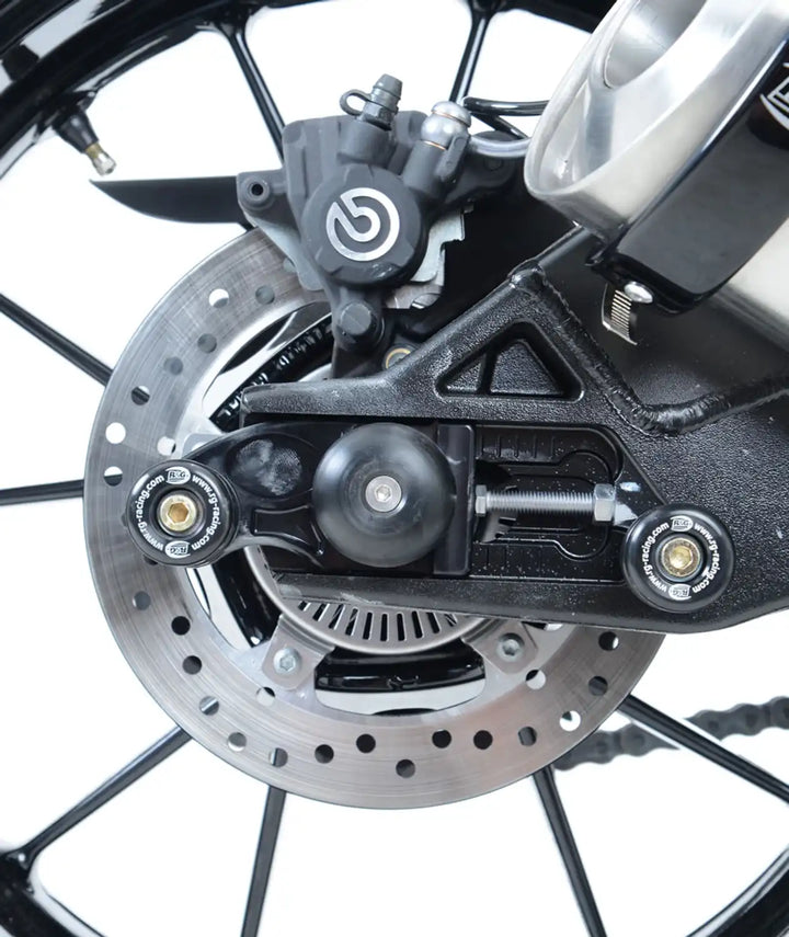 Swingarm Protectors for selected BMW, YAMAHA & SUZUKI Models