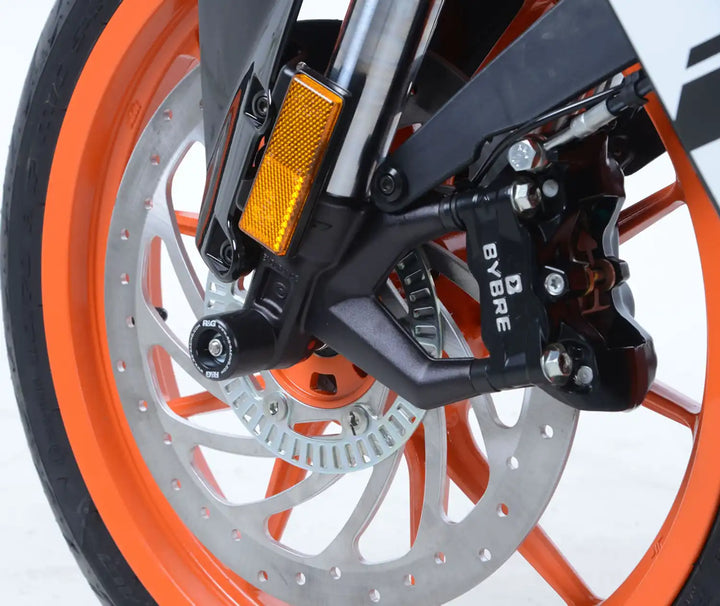 Fork Protectors for KTM 125/200/390 Duke (up to 2023) and HUSQVARNA Svartpilen 401 (2018-2023)