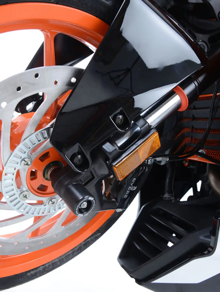 Fork Protectors for KTM 125/200/390 Duke (up to 2023) and HUSQVARNA Svartpilen 401 (2018-2023)