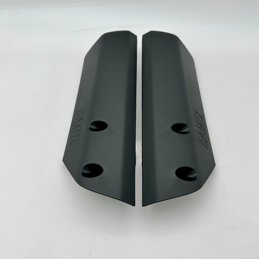 High Fender Kit Fork Guards for Ducati Desert X, Aprilia Tuareg, Honda TransAlp, KTM 790R/890R & Norden 901