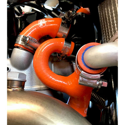 SAMCO Sport OEM Replacement Silicon Radiator Coolant Hose Kit (4-pc) for KTM 450 EXC-F, 500 EXC-F / XCF-W & Husqvarna FE 450 / 501