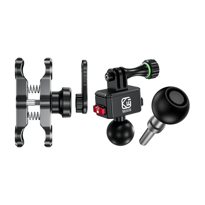 KEWIG Anti-Theft 3" Ball Mount with Quick Release for GoPRO