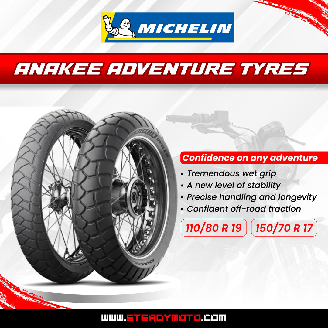 MICHELIN Anakee Adventure Tyres Bundle for selected Bikes (F19/R17)