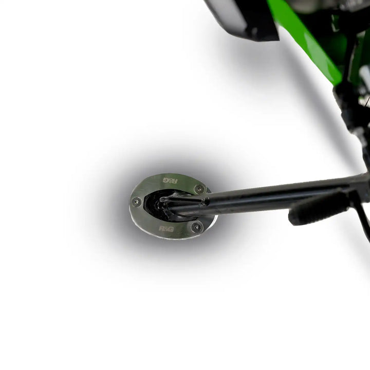 Kickstand Enlargement for selected KAWASAKI Ninja, Z & ZX Models