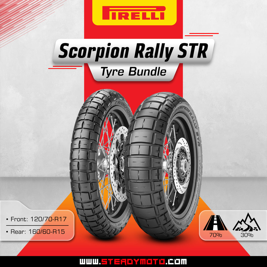 PIRELLI Scorpion™ Rally STR Tyre Bundle - F17/R15