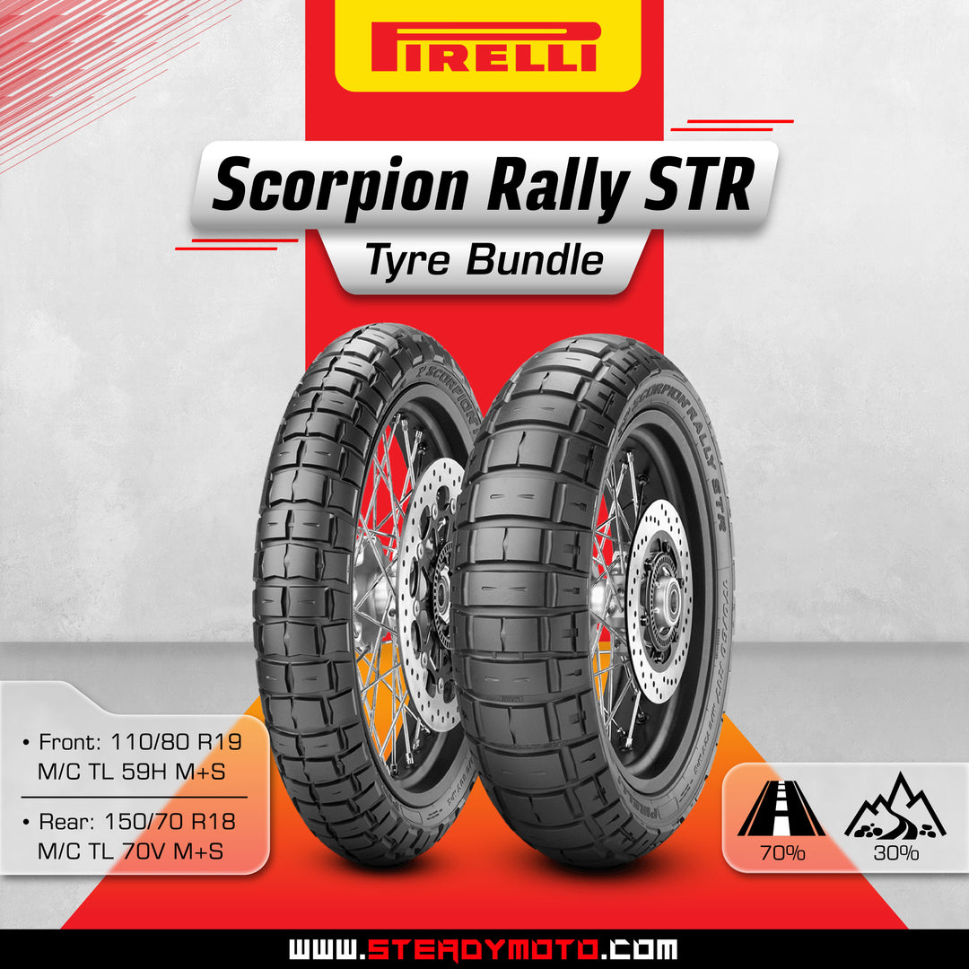 PIRELLI Scorpion™ Rally STR Tyre Bundle - F19/R18
