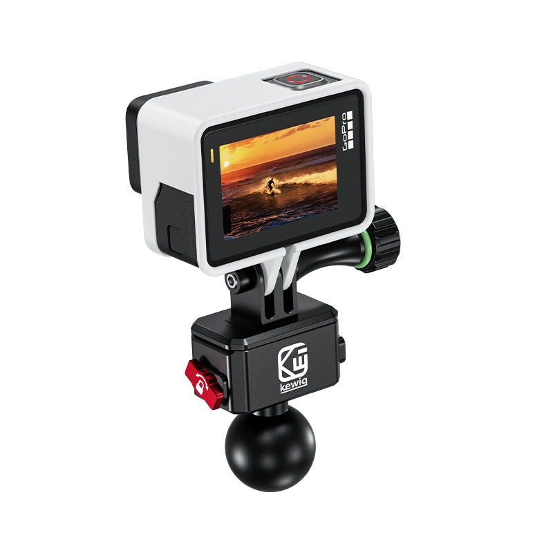 KEWIG Ball Mount Quick Release Camera Mount for GoPro