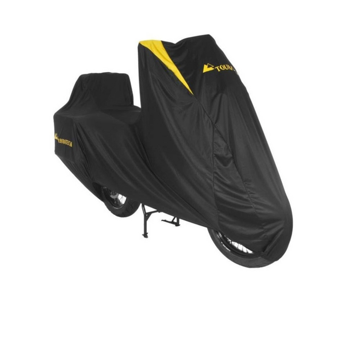 TOURATECH Indoor 'Super Soft' Tarpaulin Cover For Long-distance Enduros With Cases