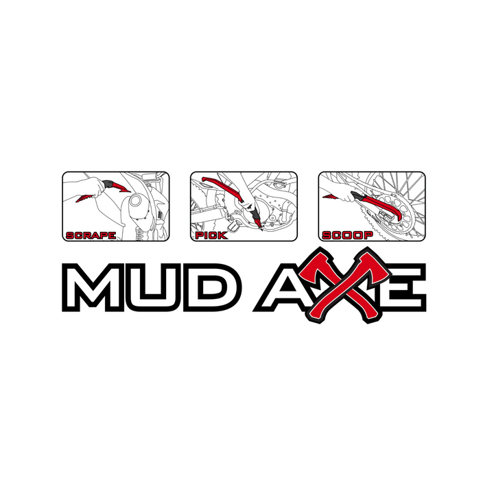 MudAxe - Premium Powersports Mud Scraper