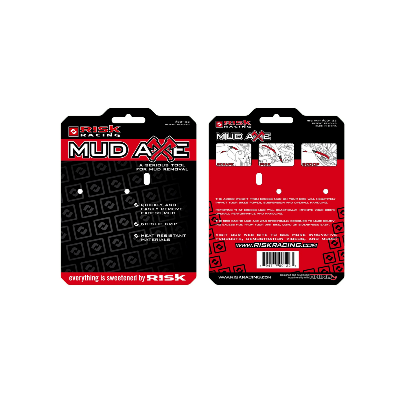 MudAxe - Premium Powersports Mud Scraper