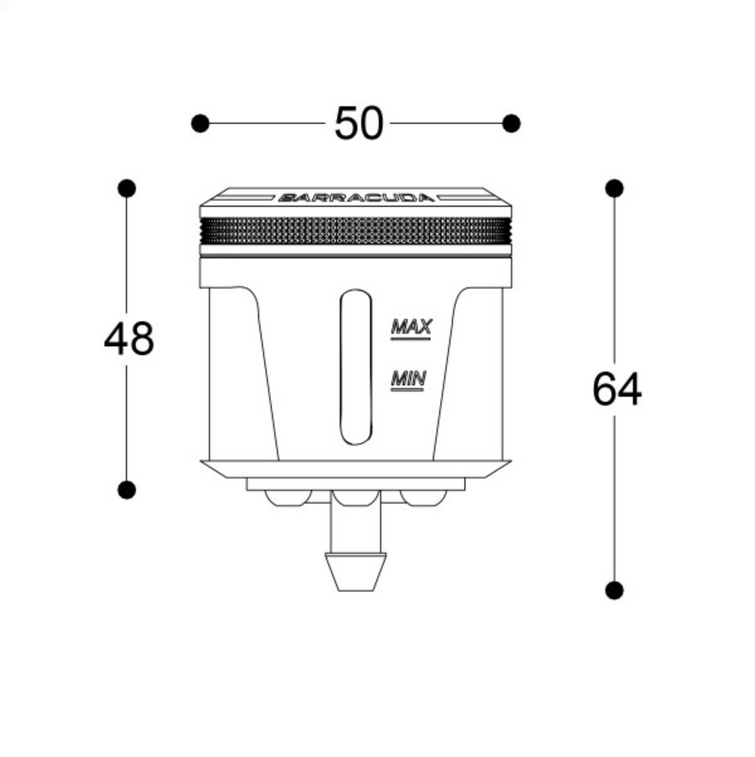 VR46 Brake Fluid Reservoir