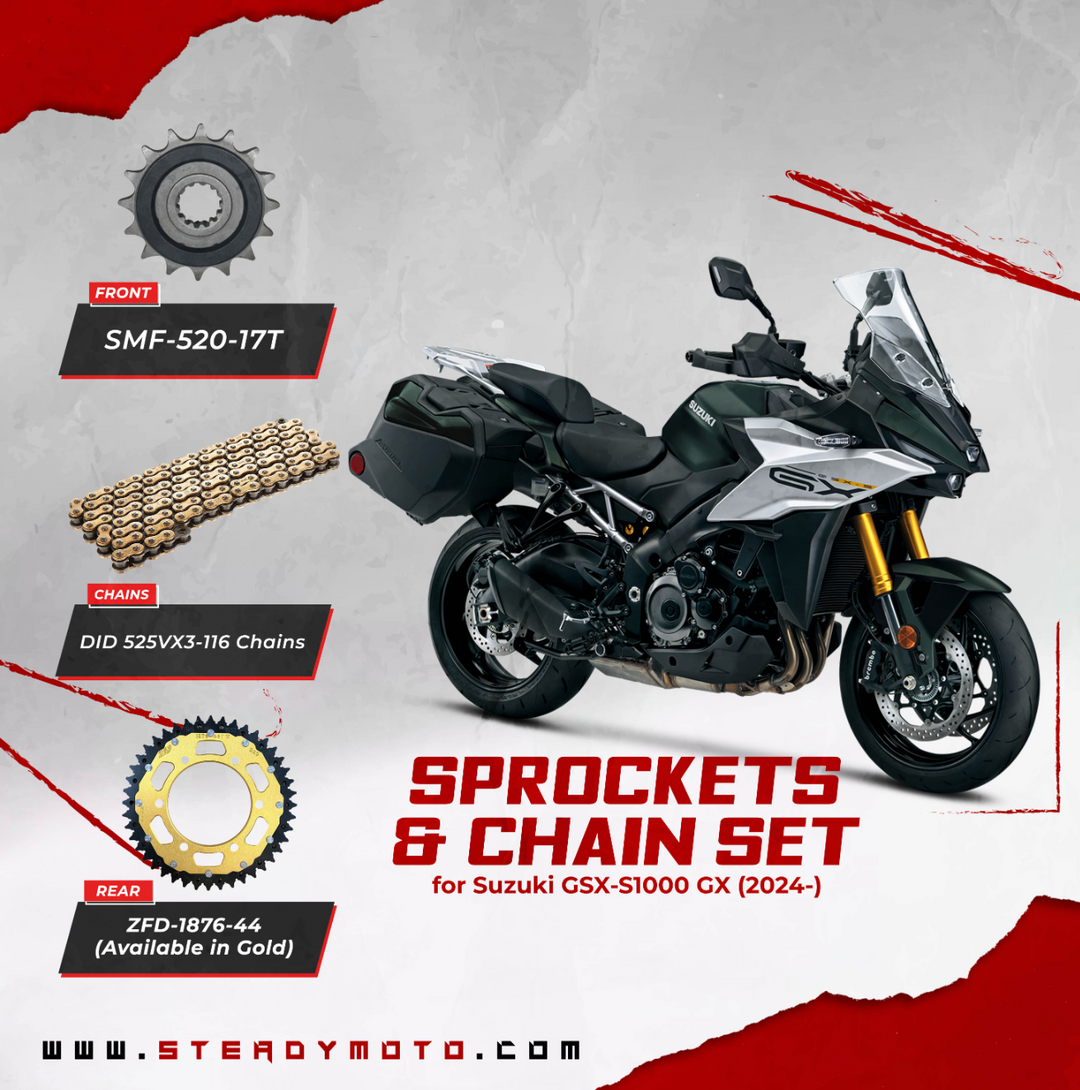 ZF Sprockets & DID Chain Set for SUZUKI GSX-S 1000 GX (2024-)