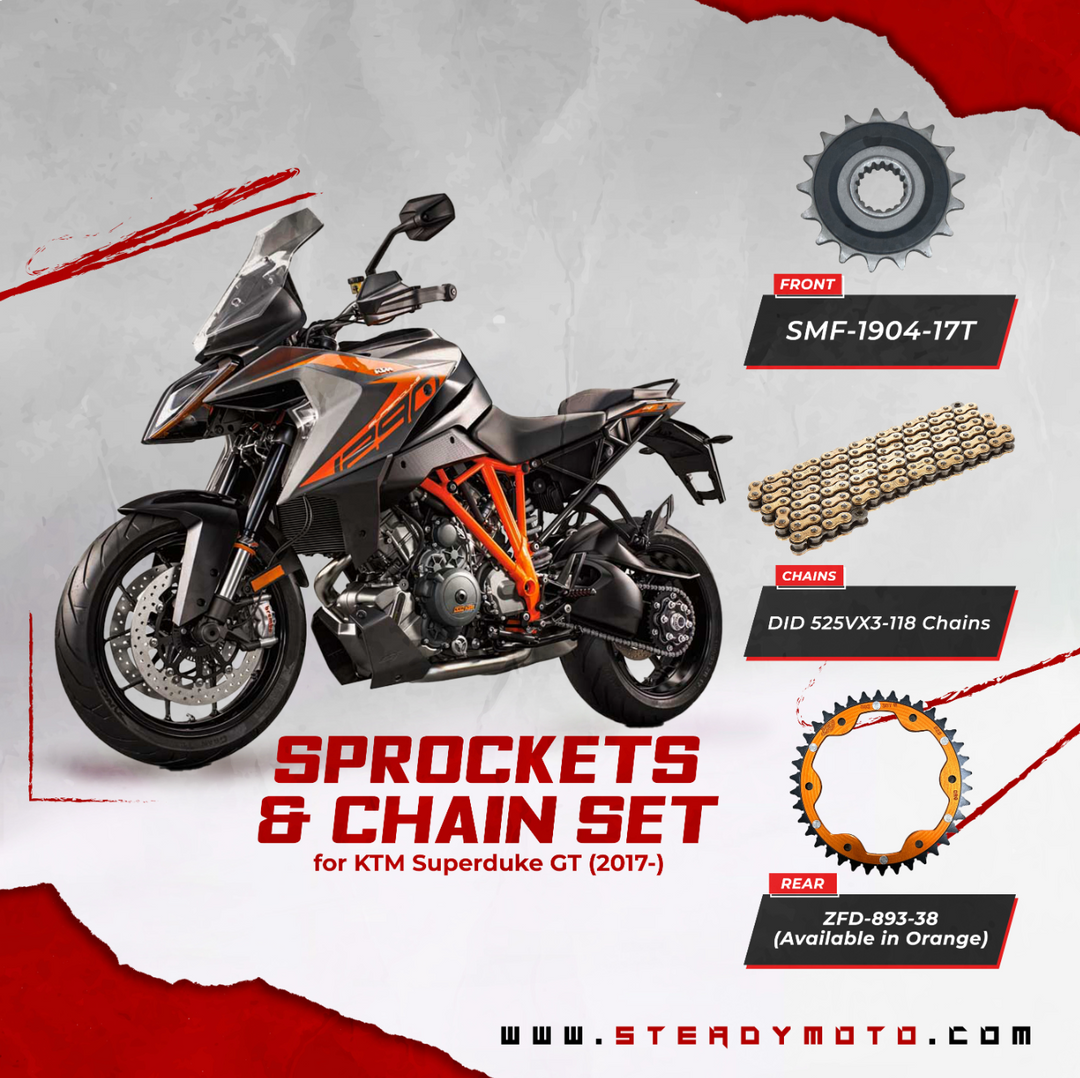 ZF Sprockets & DID Chain Set for KTM 1290 Superduke GT (2019-)