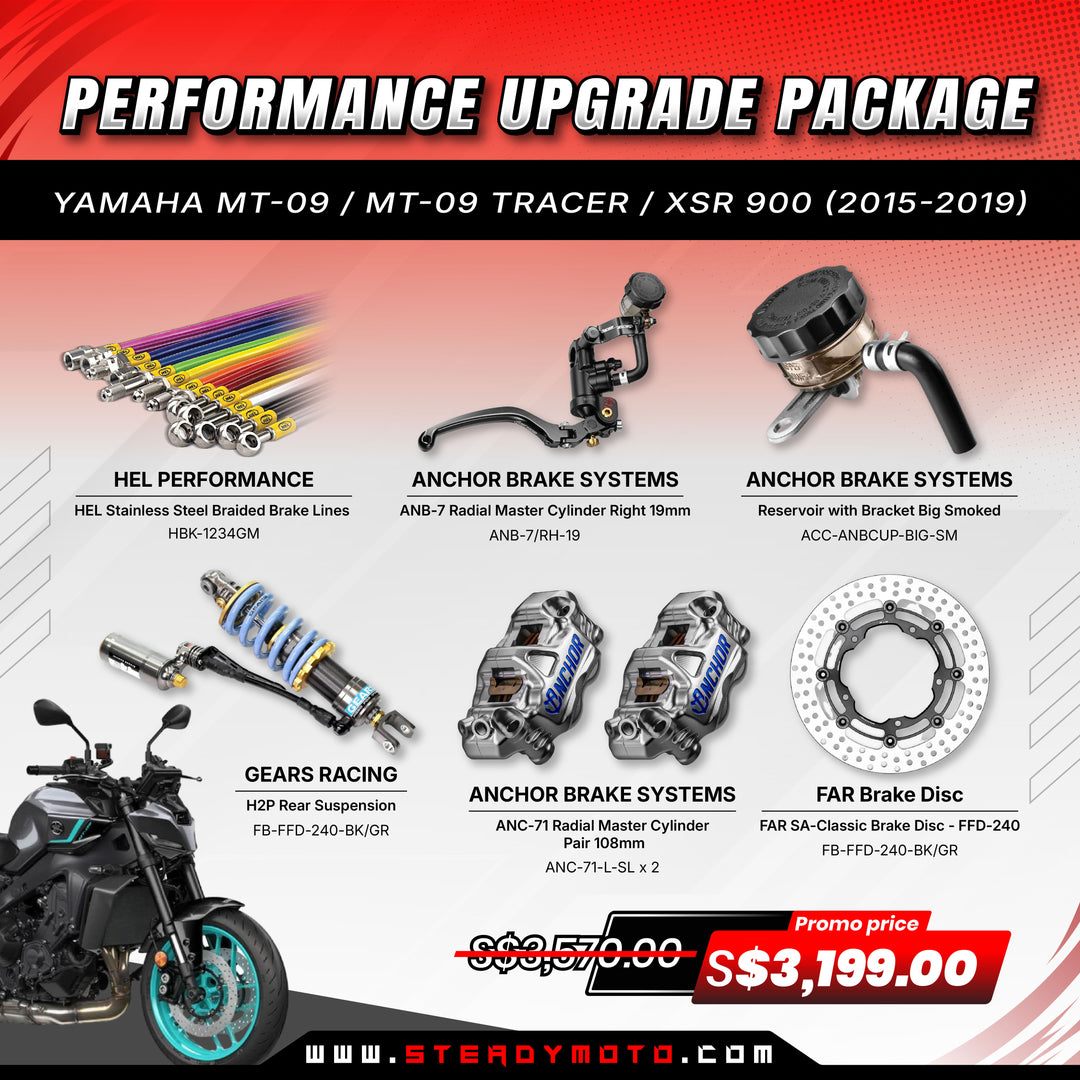 Performance Upgrade Package for YAMAHA MT-09 / MT-09 TRACER / XSR 900 (2015-2019)