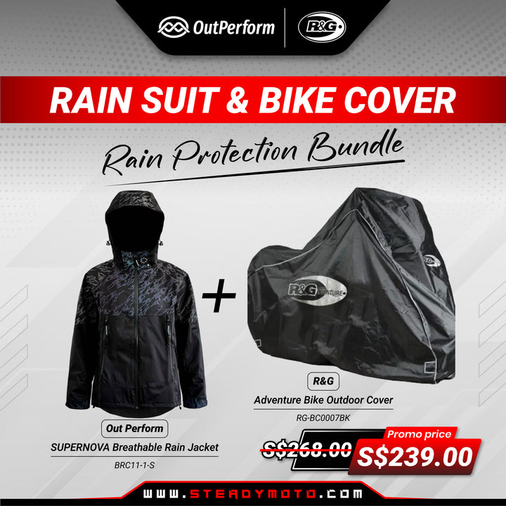 Rain Protection Bundle - SUPERNOVA Breathable Rain Jacket