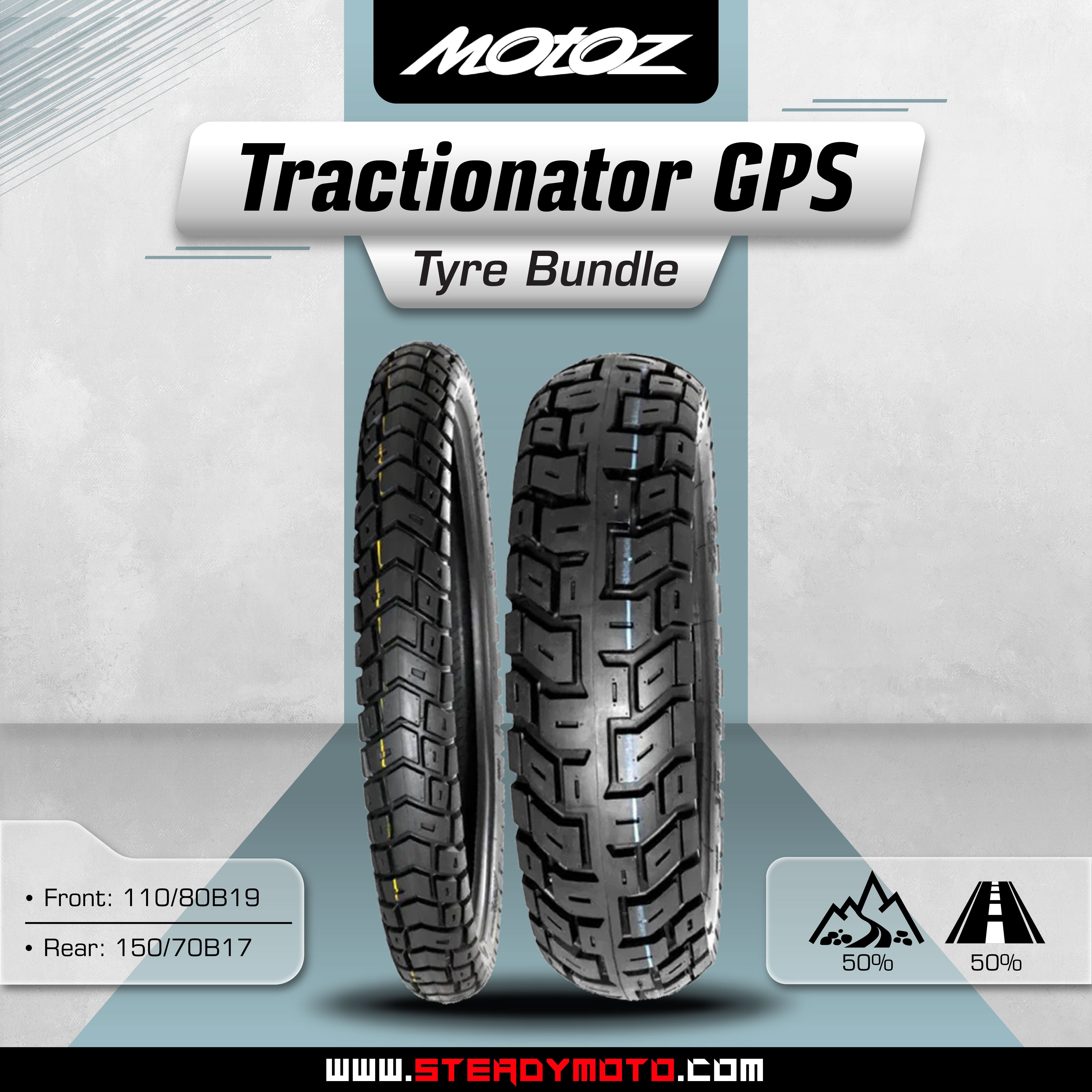 MOTOZ TRACTIONATOR GPS Tyre Bundles for F19/R17 – SteadyMoto