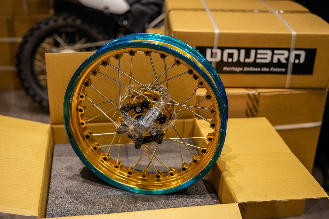 DOUBRO Wire Spoked For Tubeless Rims for FANTIC Caballero 500