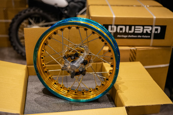 DOUBRO Wire Spoked For Tubeless Rims for FANTIC Caballero 500