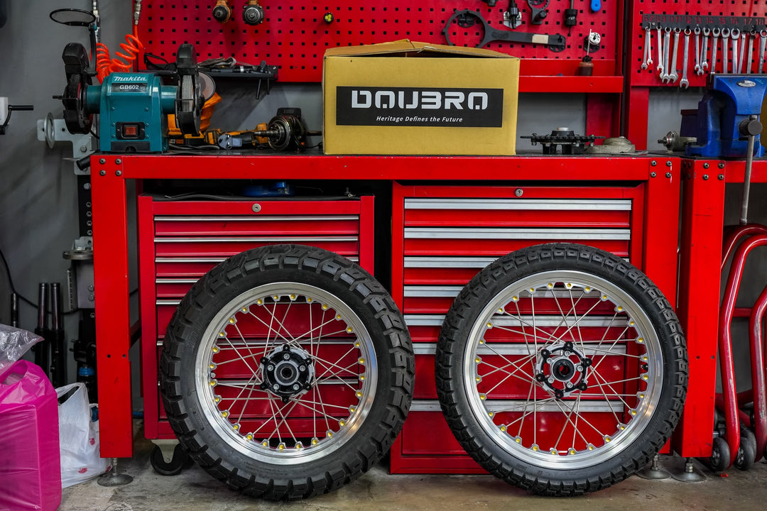 DOUBRO Wire Spoked For Tubeless Rims for FANTIC Caballero 500
