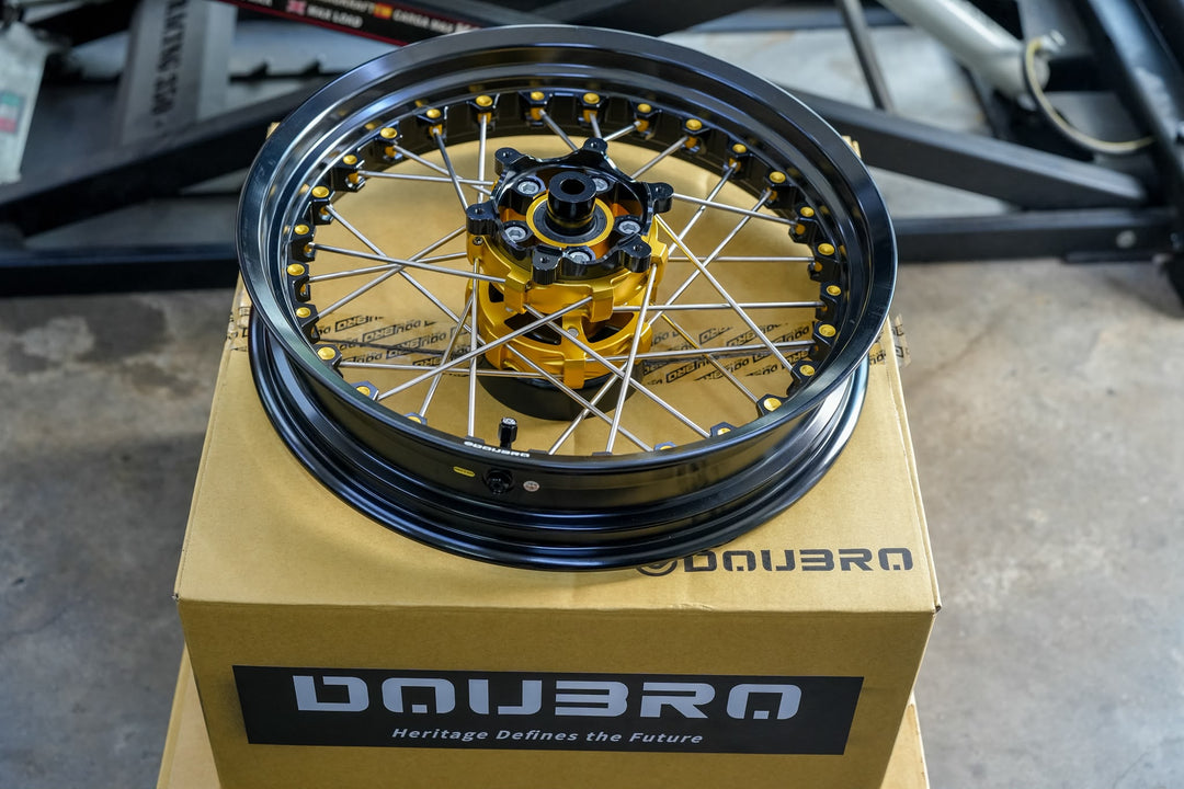 DOUBRO Wire Spoked For Tubeless Rims for FANTIC Caballero 700 Scrambler