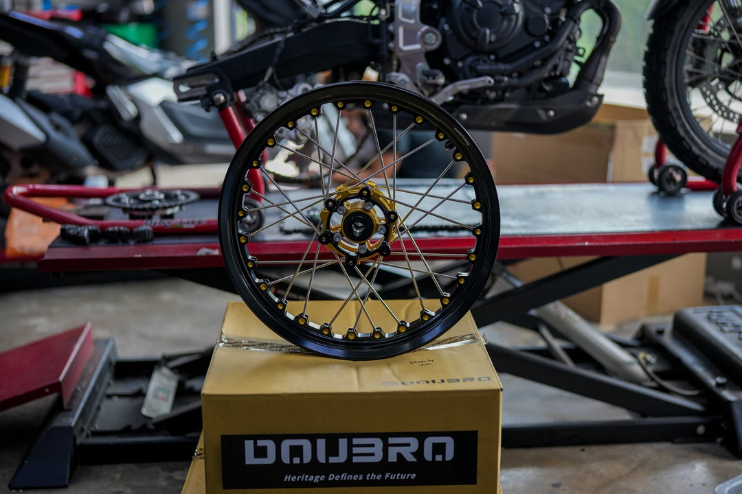 DOUBRO Wire Spoked For Tubeless Rims for FANTIC Caballero 700 Scrambler