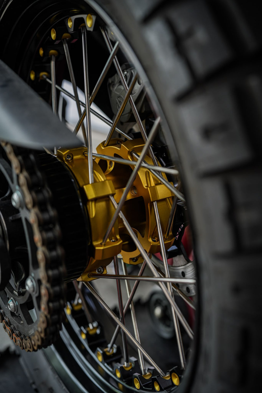DOUBRO Wire Spoked For Tubeless Rims for FANTIC Caballero 700 Scrambler