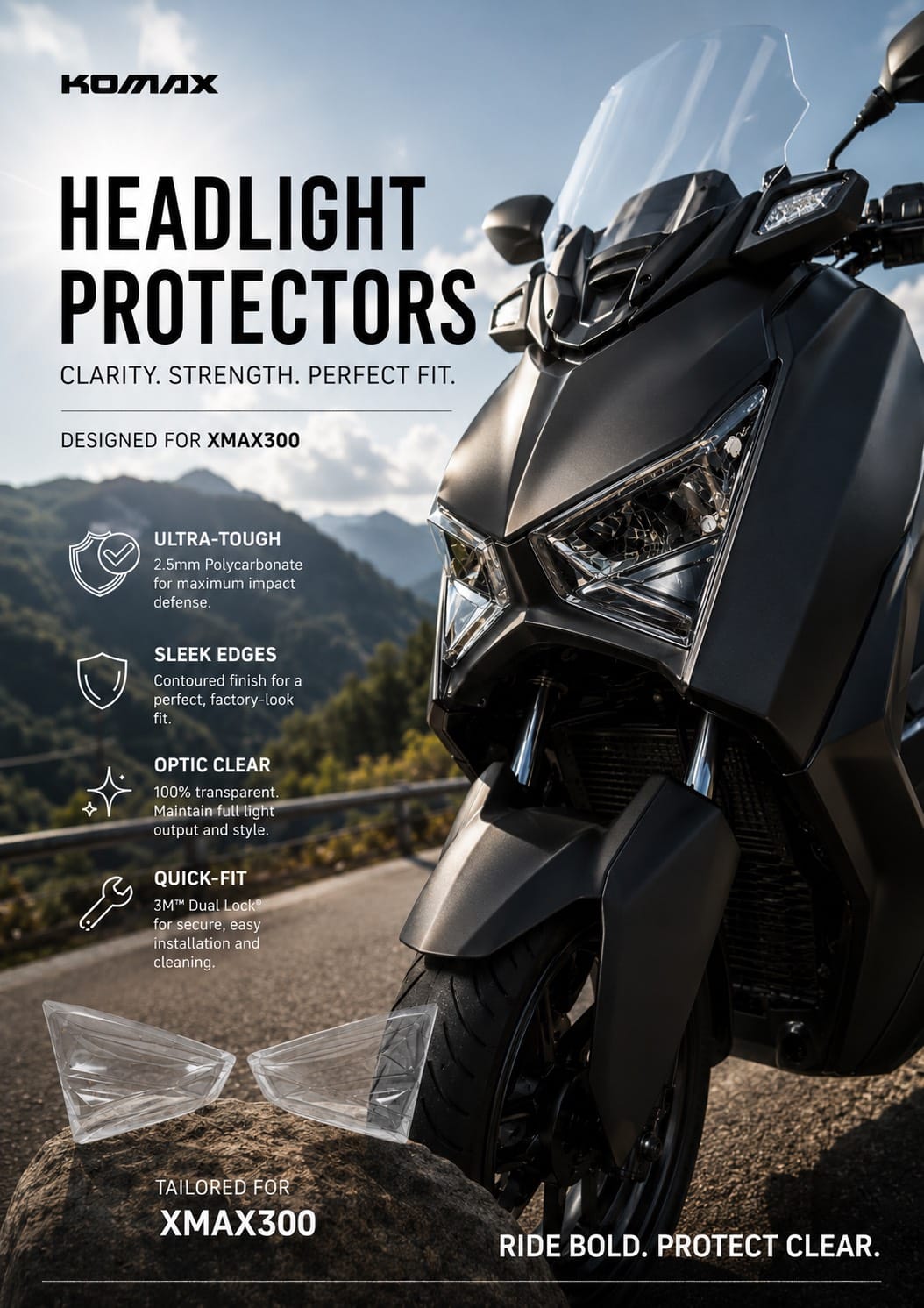 Light Protector for YAMAHA X-Max 300 (2023-2026)