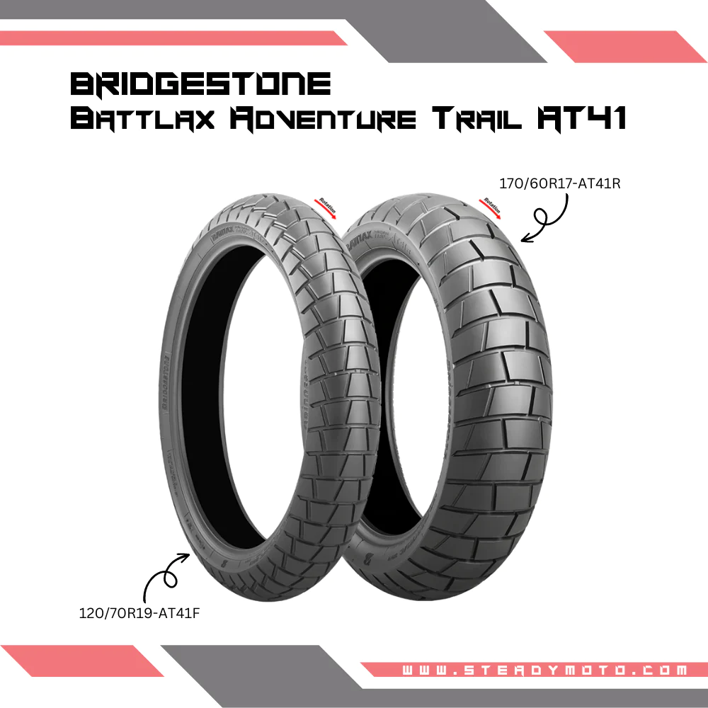 BRIDGESTONE Battlax Adventure Trail AT41 Bundle - F19/R17