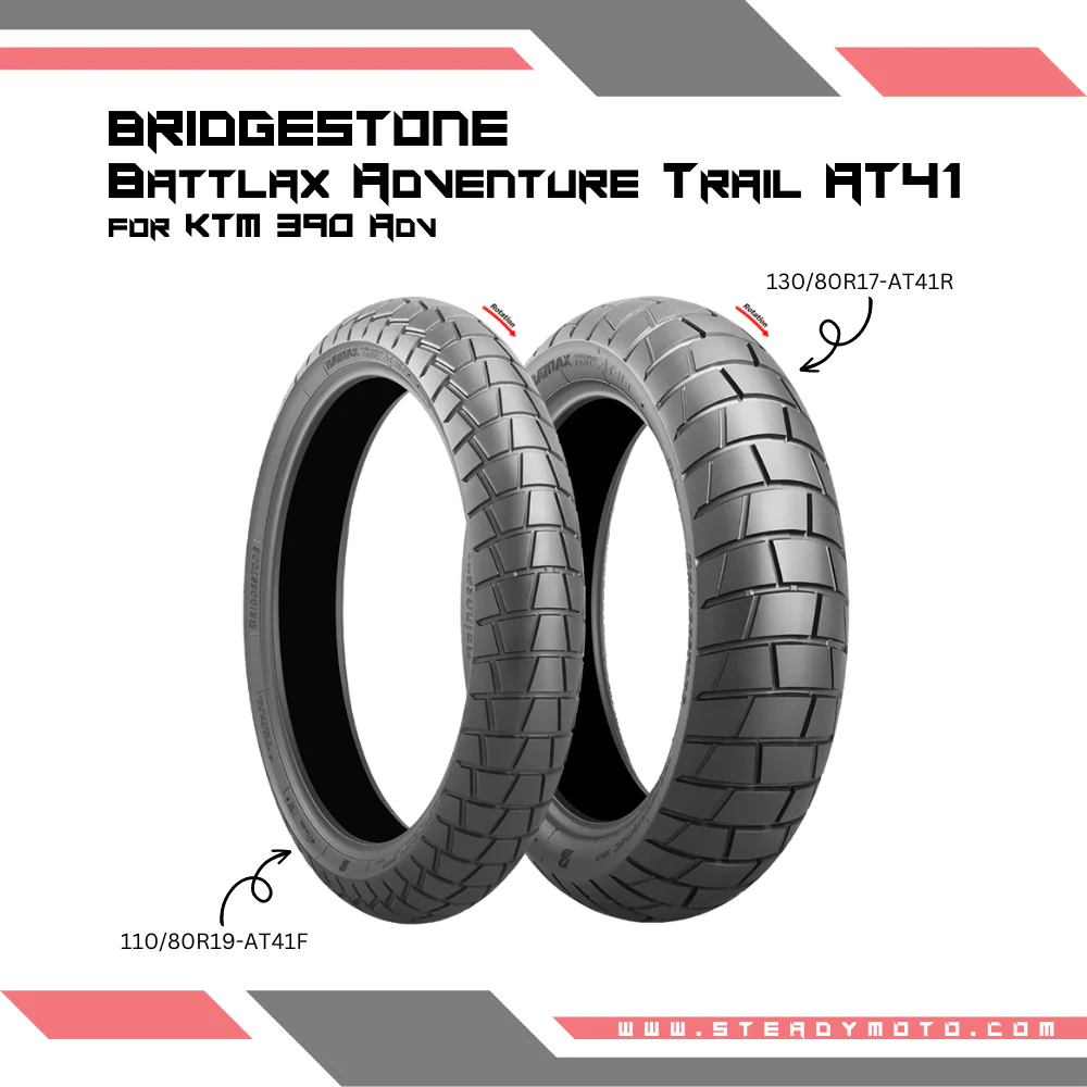 Bridgestone Battlax Sport Touring AT41 Bundle for KTM 390 Adv