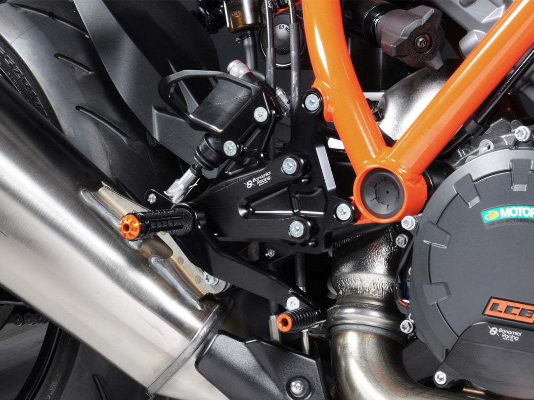 Duke 390 Rearsets Adjustable Rearsets for KTM 1290 Super Duke R / RR (2021-2023) – SteadyMoto