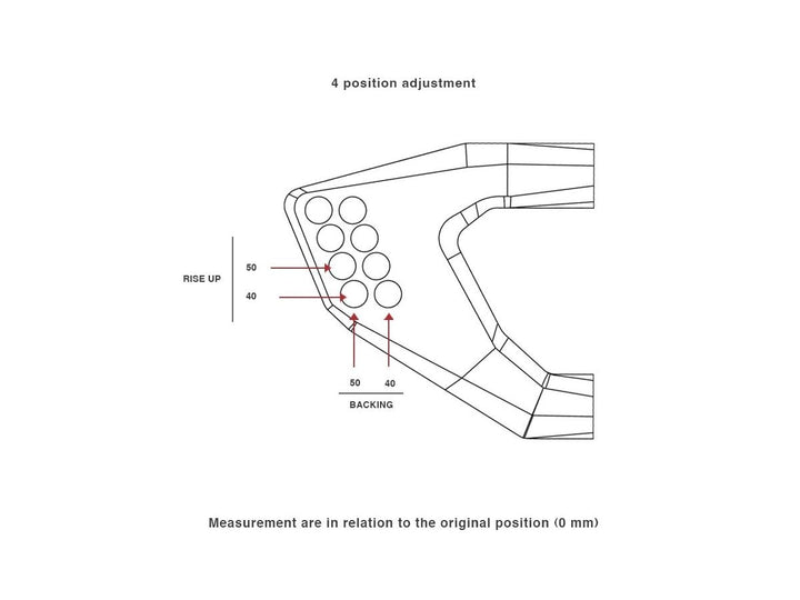 Adjustable Rearsets for Ducati Streetfighter V2 (2022-2024)