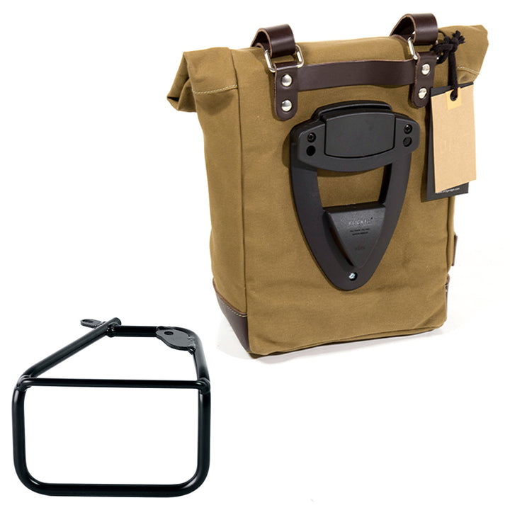 UNIT GARAGE Canvas Side Pannier + Right Subframe for BMW R12 NineT (2024-)