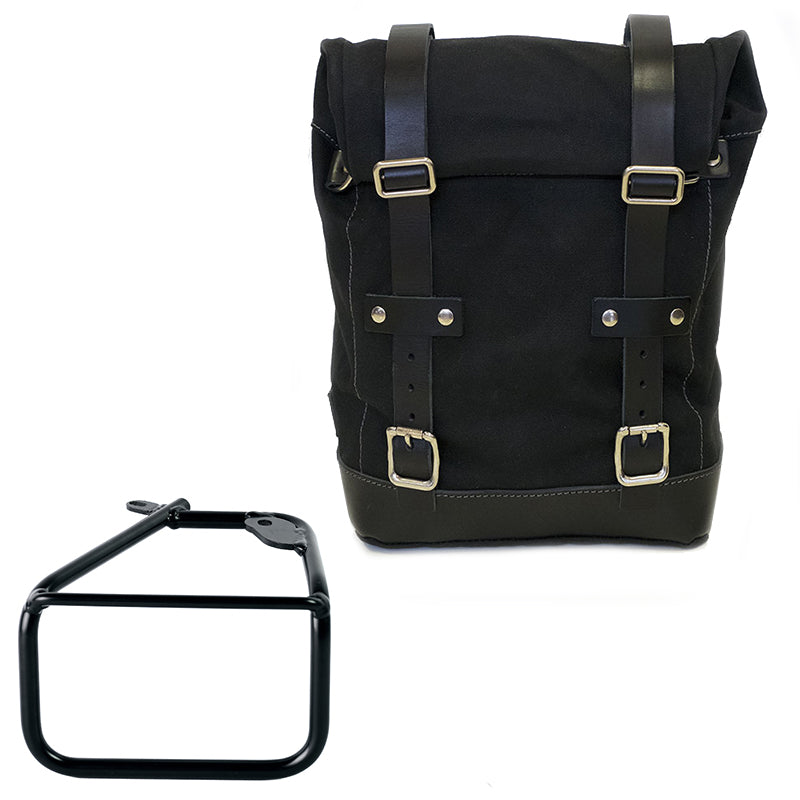 UNIT GARAGE Canvas Side Pannier + Right Subframe for BMW R12 NineT (2024-)