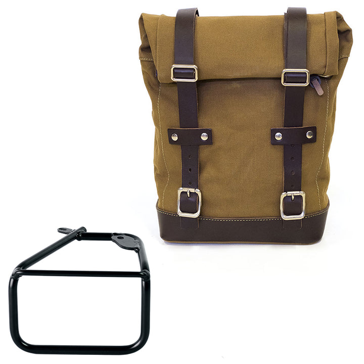 UNIT GARAGE Canvas Side Pannier + Right Subframe for BMW R12 NineT (2024-)