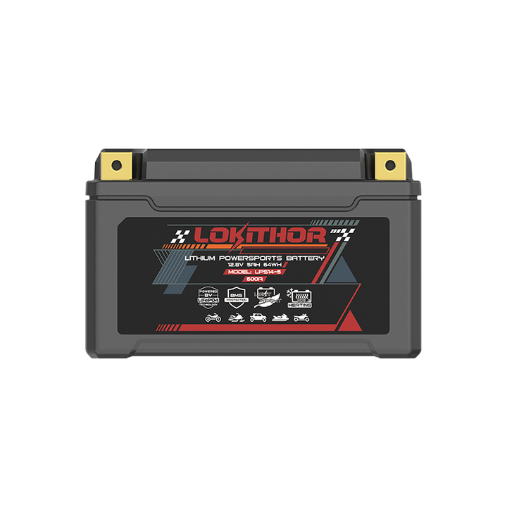 600A LPS14-5 LiFePO4 Motorcycle Battery