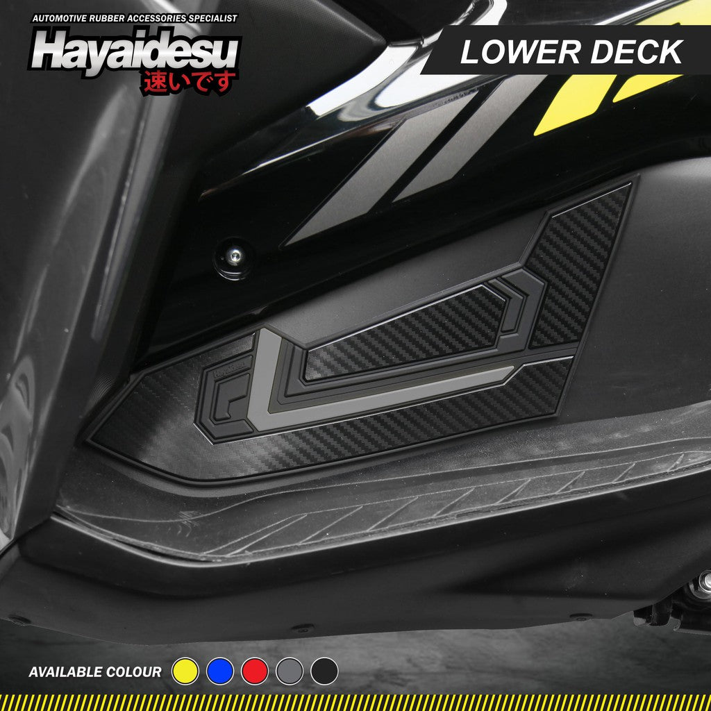 HAYAIDESU Lower Deck for YAMAHA Aerox 155 (2021-)