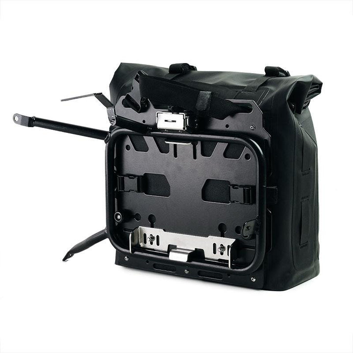KHALI Side Panniers in TPU (35-45L) with Aluminium Plate & Subframes for BMW R 12 nineT (2024-)