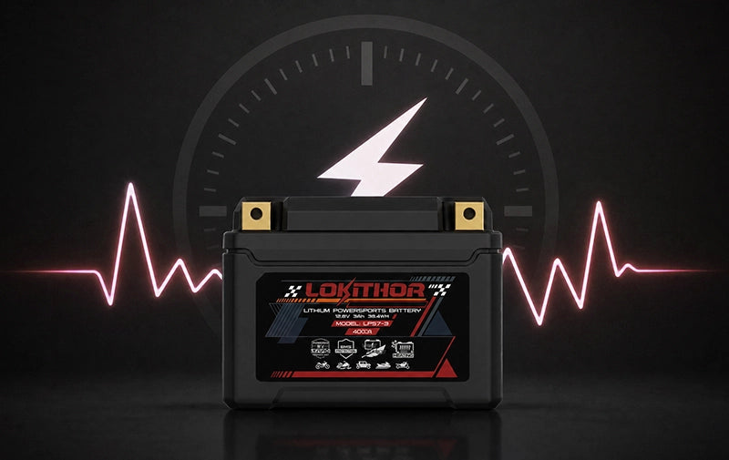 400A LPS7-3 LiFePO4 Motorcycle Battery