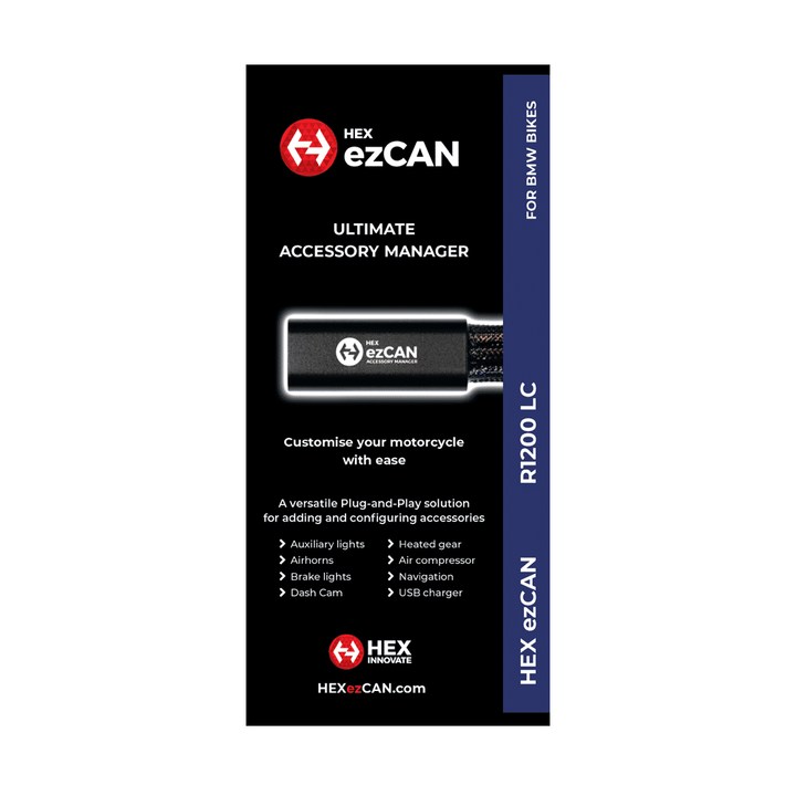 HEX ezCAN R1200 LC for BMW Bikes