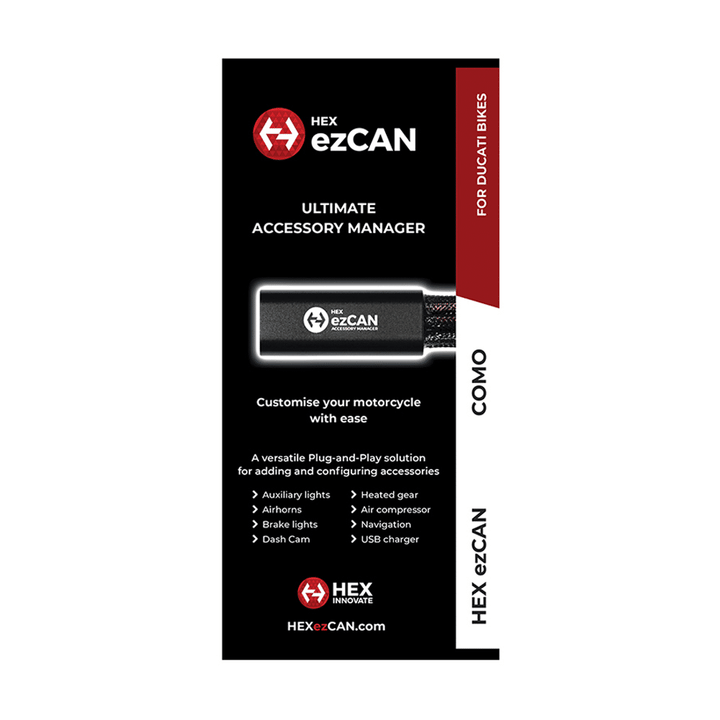 HEX ezCAN COMO for Ducati