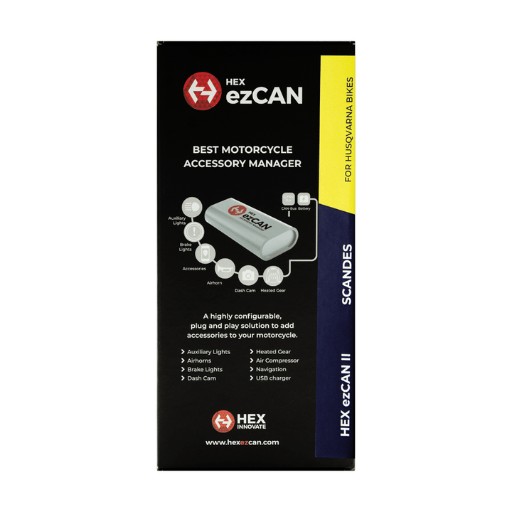 HEX ezCAN SACANDES for Husqvarna