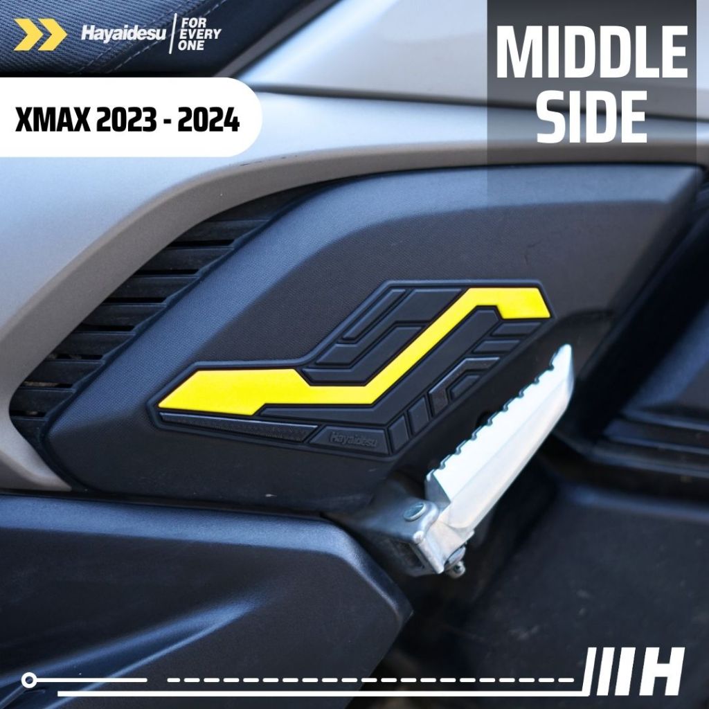 HAYAIDESU Middle Side Step Cover for YAMAHA X-Max (2023-)