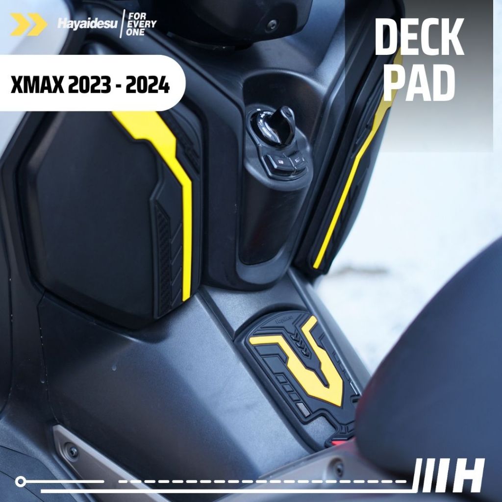 HAYAIDESU Deck Pad for YAMAHA X-Max 300 Connected (2023-2024)