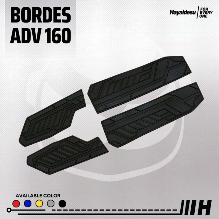 HAYAIDESU Step Floor Boardrest for HONDA ADV 160 (2022-)