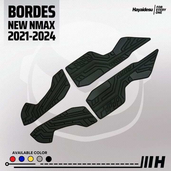 HAYAIDESU Step Floor Boardrest for YAMAHA NMAX 155 (2020-)