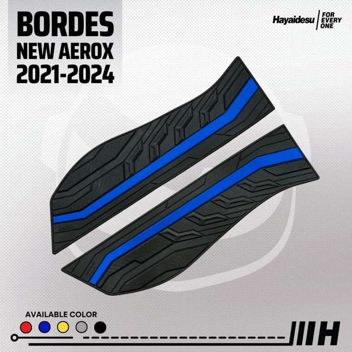 HAYAIDESU Step Floor Boardrest for YAMAHA Aerox 155 (2021-)